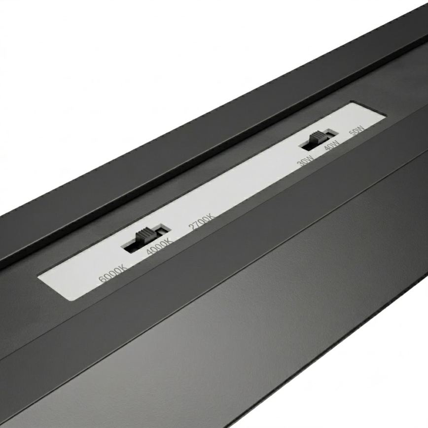 Brilagi - LED viseća svjetiljka FULLDAY LED/30/40/50W/230V 2700/4000/6000K 150 cm crna