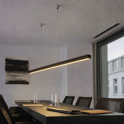 Brilagi - LED viseća svjetiljka FULLDAY LED/30/40/50W/230V 2700/4000/6000K 150 cm crna