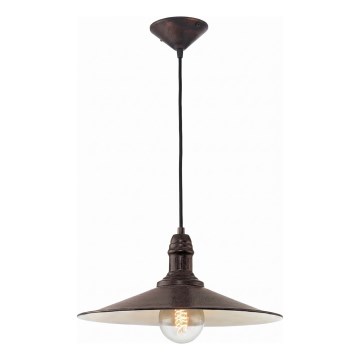 Brilagi - Viseća svjetiljka na kabelu FORGE 1xE27/60W/230V, Ø 36 cm, crna