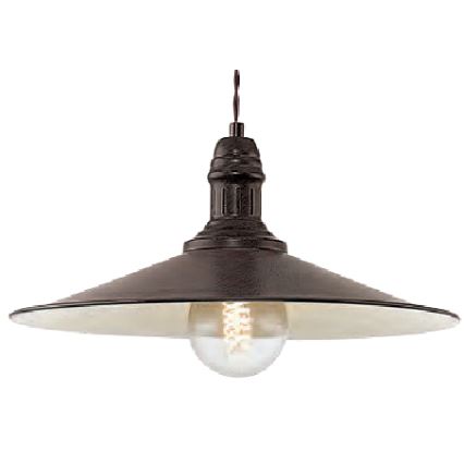 Brilagi - Viseća svjetiljka na kabelu FORGE 1xE27/60W/230V, Ø 36 cm, crna