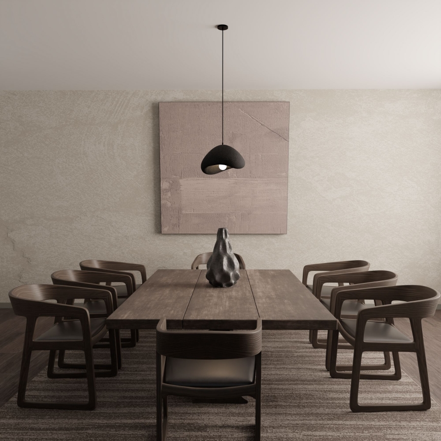 Brilagi - Viseća svjetiljka na kabelu WABI SABI 1xE27/40W/230V crna