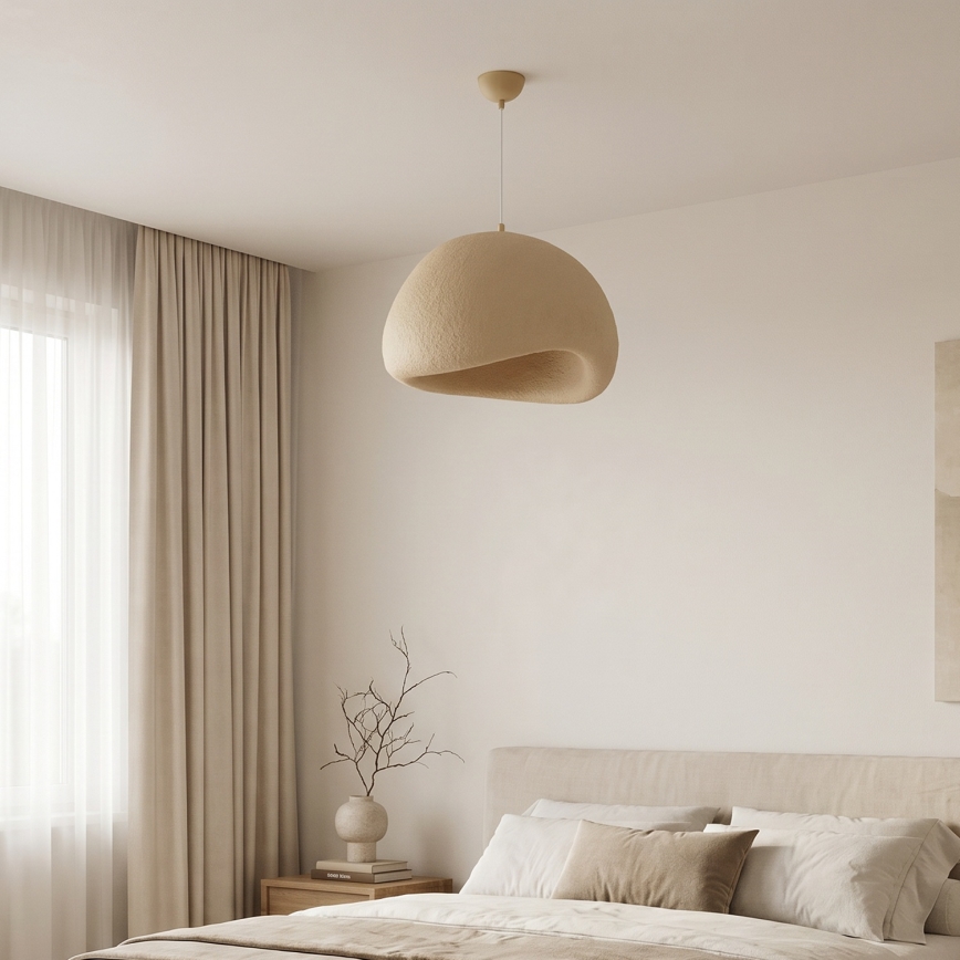 Brilagi - Viseća svjetiljka na kabelu WABI SABI 1xE27/40W/230V Ø 50 cm bež