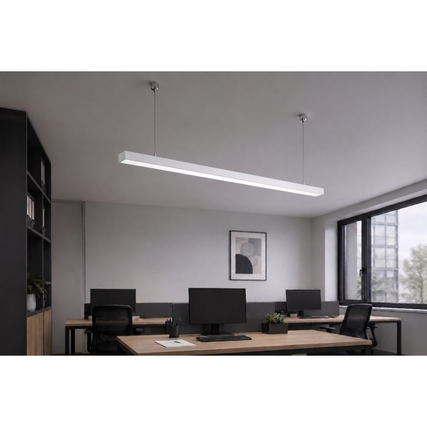 Brilagi - LED viseća svjetiljka FULLDAY LED/30/40/50W/230V 2700/4000/6000K 150 cm bijela