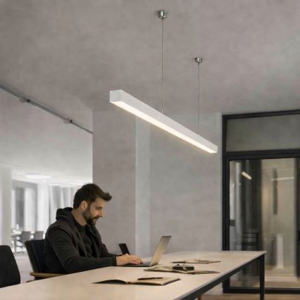 Brilagi - LED viseća svjetiljka FULLDAY LED/30/40/50W/230V 2700/4000/6000K 150 cm bijela