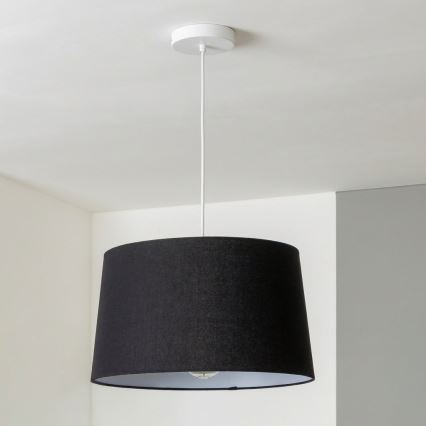 Brilagi - Viseći LED luster na sajli CERIA 1xE27/40W/230V Ø 45 cm crna