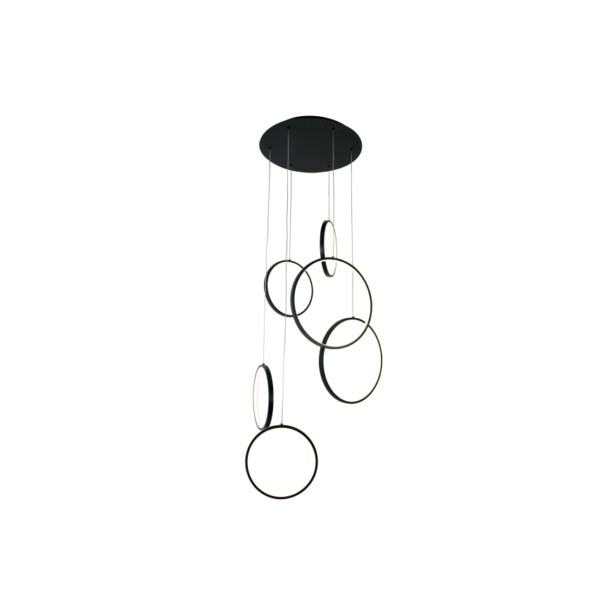 Brilagi - Viseći LED luster na sajli ECHO LED/80W/230V 4000K Ø 50 cm crni