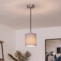 Brilagi - Viseći LED luster na sajli NUBILA 1xE27/60W/230V, promjer 14 cm, crna/siva
