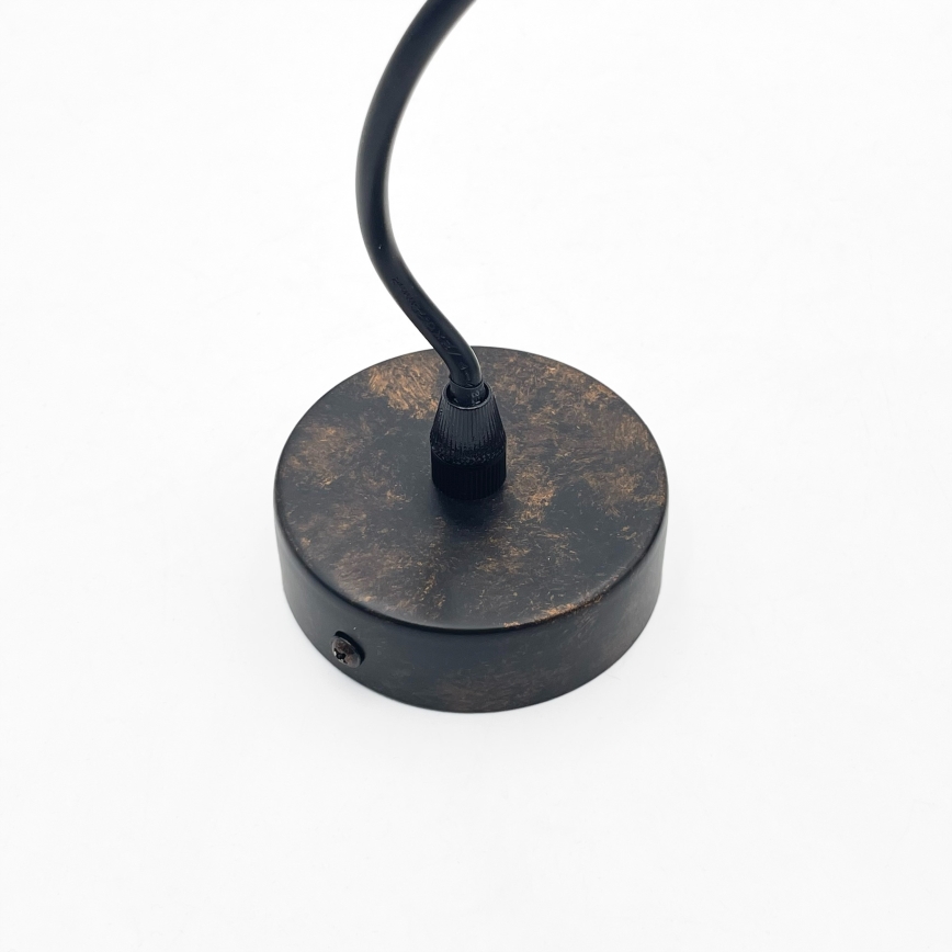 Brilagi - viseći LED luster na sajli RIDDY 1xE27/60W/230V bakrena/patina