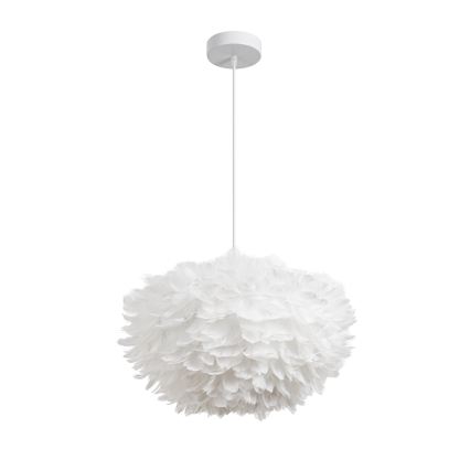 BRILAGI - Viseći luster FEATHER na sajli, 3xE27/40W/230V, Ø 50 cm, bijeli