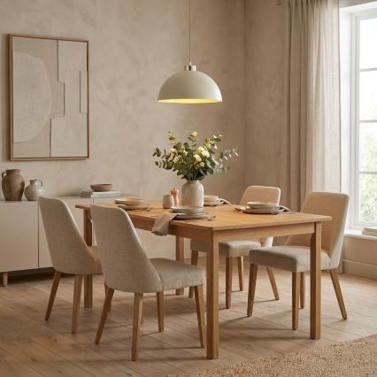 Brilagi - Viseći luster na kabelu 1xE27/60W/230V Ø 30 cm, bež/zlatne boje