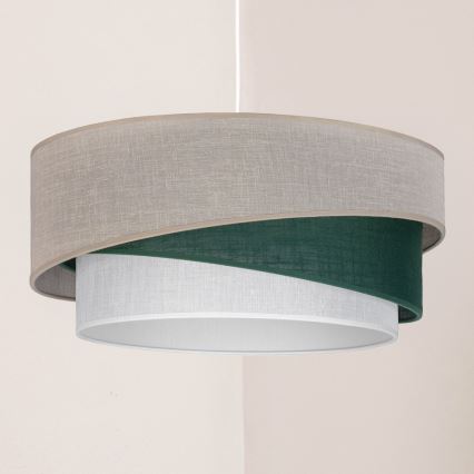 Brilagi - Viseći luster na kabelu ARROW 1xE27/60W/230V Ø 45 cm, bež/zelena/bijela