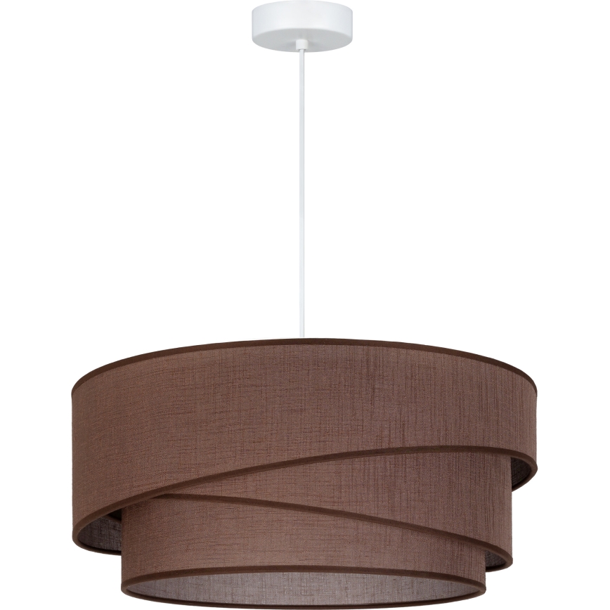 Brilagi - Viseći luster na kabelu ARROW 1xE27/60W/230V Ø 45 cm smeđa