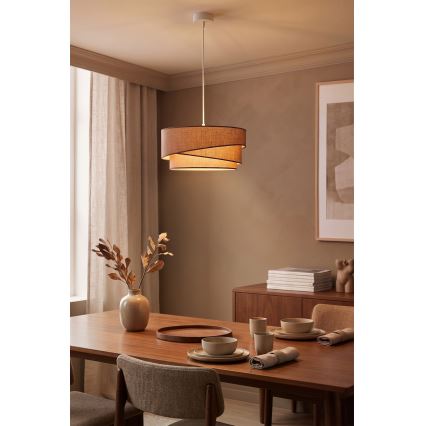 Brilagi - Viseći luster na kabelu ARROW 1xE27/60W/230V Ø 45 cm smeđa