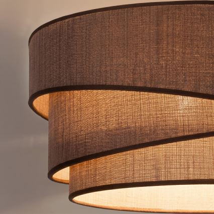 Brilagi - Viseći luster na kabelu ARROW 1xE27/60W/230V Ø 45 cm smeđa