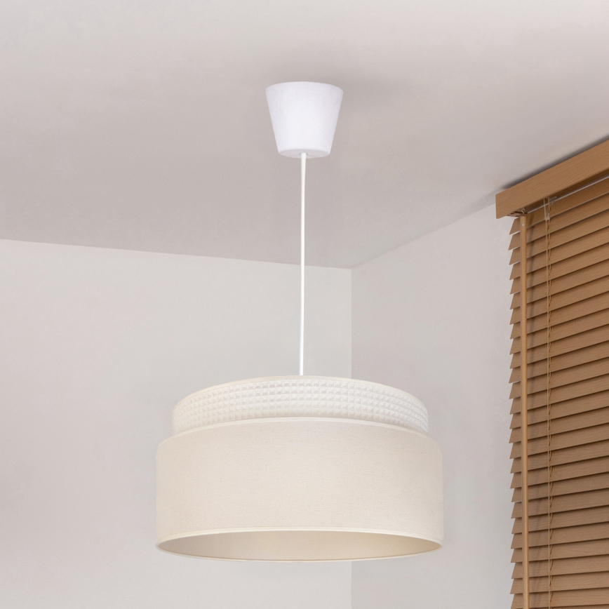 Brilagi - Viseći luster na kabelu PADOVA 1xE27/60W/230V Ø 40 cm krem boje