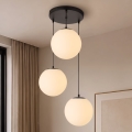 BRILAGI - Viseći luster na kabelu POLOS 3xE27/40W/230V Ø 42 cm crna