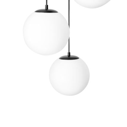 BRILAGI - Viseći luster na kabelu POLOS 3xE27/40W/230V Ø 42 cm crna