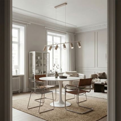 Brilagi - Viseći luster na kabelu SELE 6xGU10/30W/230V bež