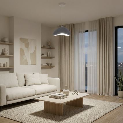 Brilagi - Viseći luster na kabelu WABI SABI 1xE27/40W/230V Ø 33 cm siva