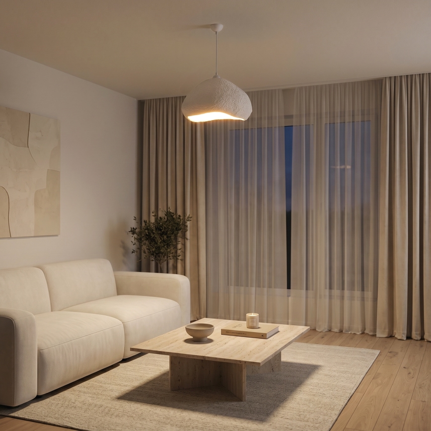 Brilagi - Viseći luster na kabelu WABI SABI 1xE27/40W/230V Ø 50 cm bijela