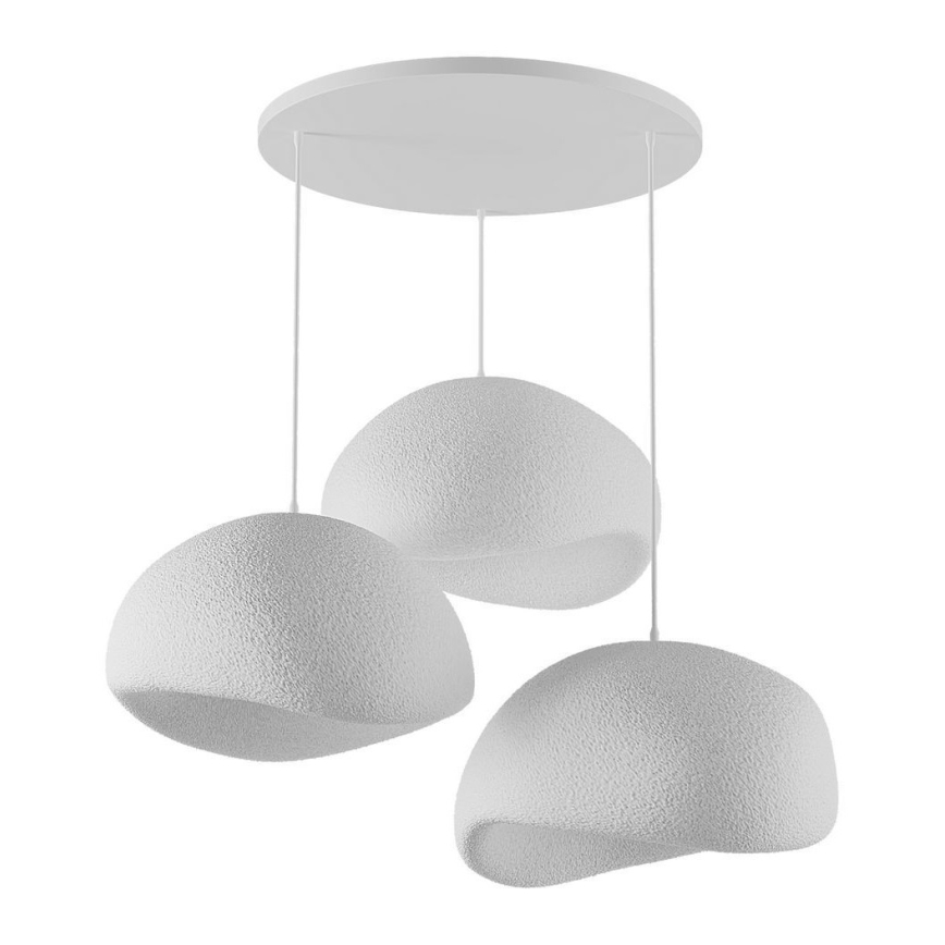 Brilagi - Viseći luster na kablu WABI SABI 3xE27/40W/230V bijela