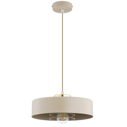 Brilagi - Viseći luster na sajli 1xE27/60W/230V Ø 30 cm bež/zlatna