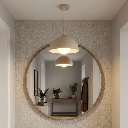 Brilagi - Viseći luster na sajli 1xE27/60W/230V Ø 30 cm bež/zlatna