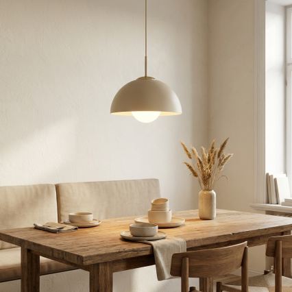 Brilagi - Viseći luster na sajli COSMO 1xE27/60W/230V Ø 30 cm bež/zlatna
