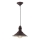 Brilagi - Viseći luster na sajli FORGE 1xE27/60W/230V Ø 22 cm crna