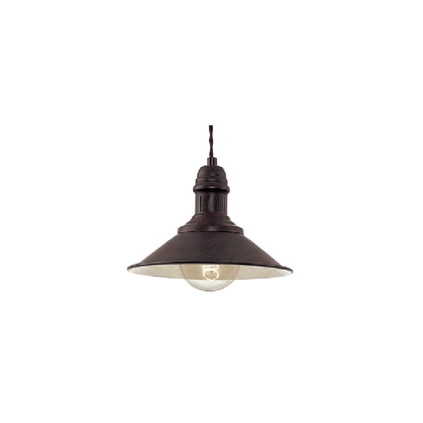 Brilagi - Viseći luster na sajli FORGE 1xE27/60W/230V Ø 22 cm crna