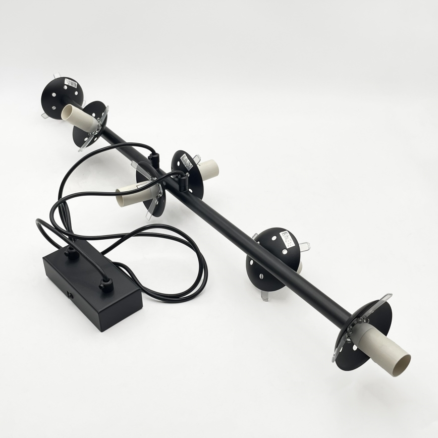 Brilagi - Viseći luster na sajli MALONY 6xE14/20W/230V crna