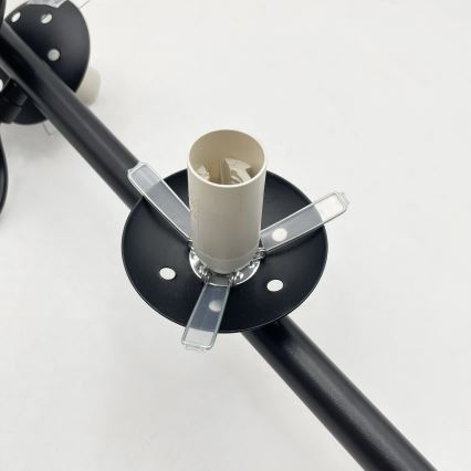 Brilagi - Viseći luster na sajli MALONY 6xE14/20W/230V crna