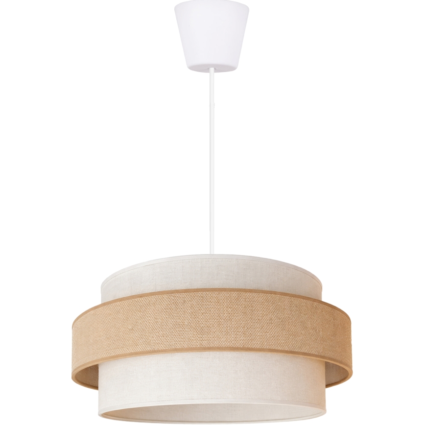 Brilagi - Viseći luster na sajli SPACE 1xE27/60W/230V Ø 40 cm bež/krem