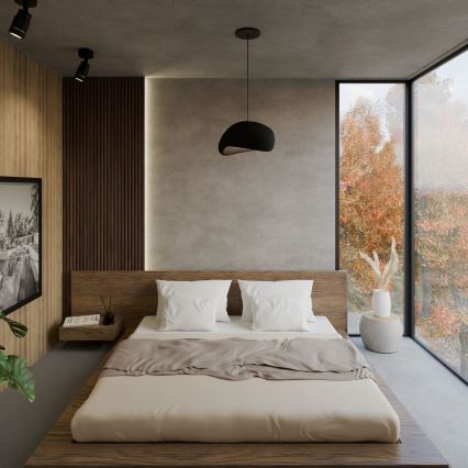 Brilagi - Viseći luster na sajli WABI SABI 1xE27/40W/230V crni