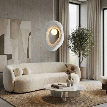 Brilagi - Viseći luster na sajli WABI SABI 1xG9/8W/230V bijeli