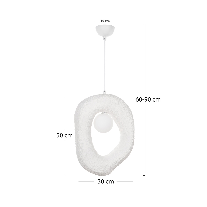 Brilagi - Viseći luster na sajli WABI SABI 1xG9/8W/230V bijeli