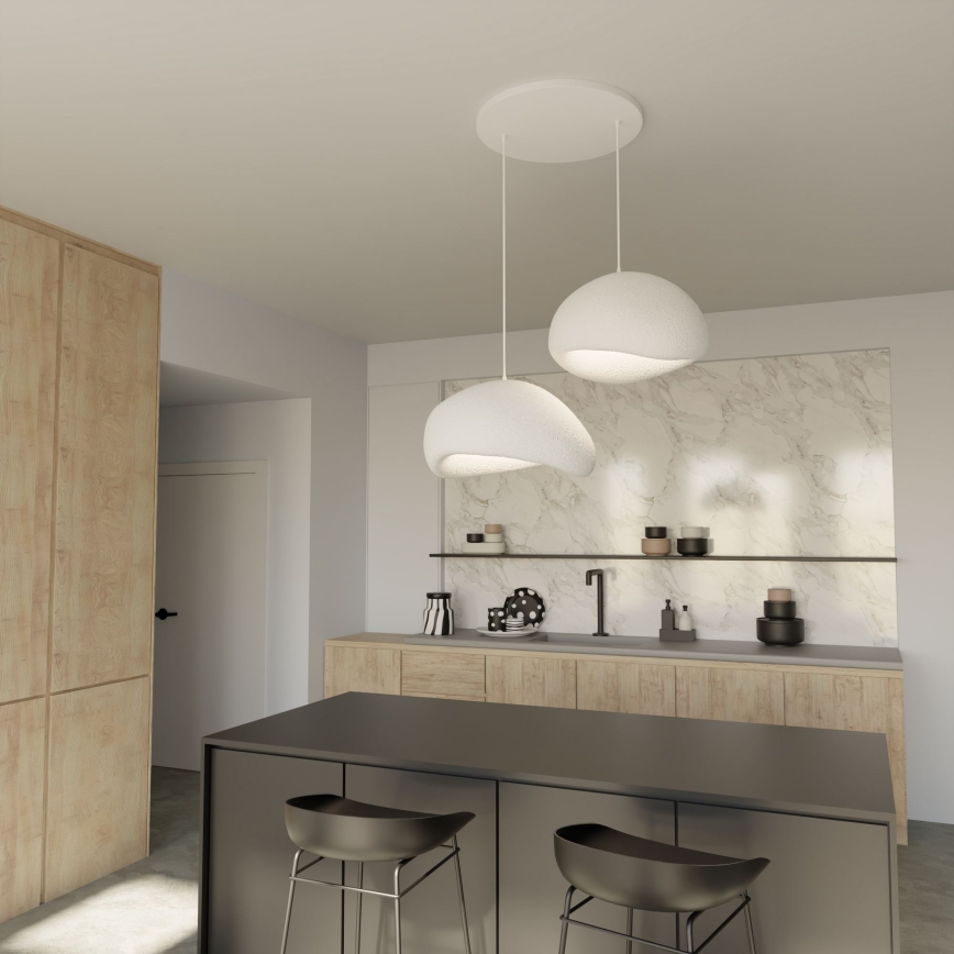 Brilagi - Viseći luster na sajli WABI SABI 2xE27/40W/230V bijela