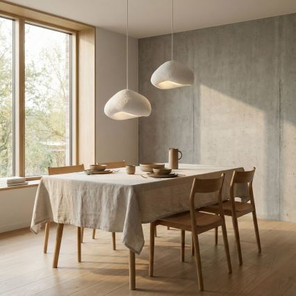 Brilagi - Viseći luster na sajli WABI SABI 2xE27/40W/230V Ø 70 cm bijela