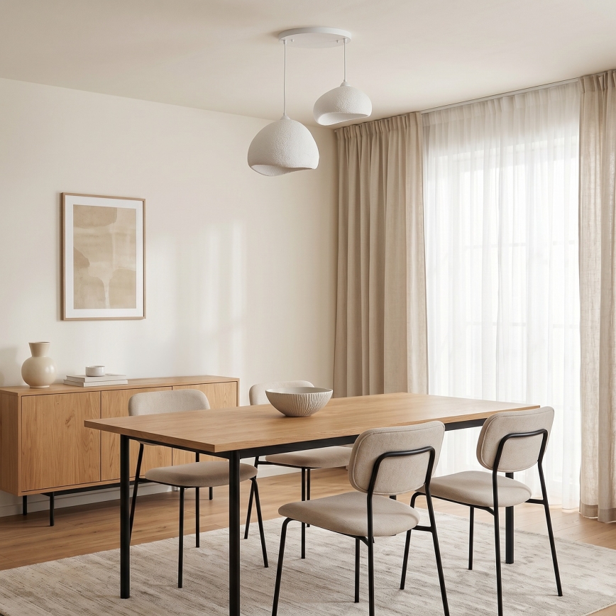 Brilagi - Viseći luster na sajli WABI SABI 2xE27/40W/230V Ø 70 cm bijela