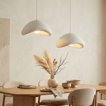 Brilagi - Viseći luster na sajli WABI SABI 2xE27/40W/230V Ø 74 cm bijela