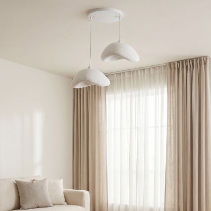 Brilagi - Viseći luster na sajli WABI SABI 2xE27/40W/230V Ø 74 cm bijela