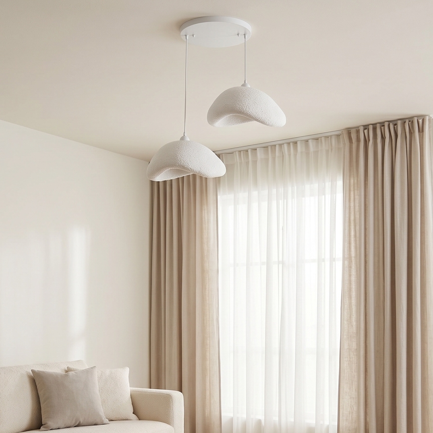 Brilagi - Viseći luster na sajli WABI SABI 2xE27/40W/230V Ø 74 cm bijela