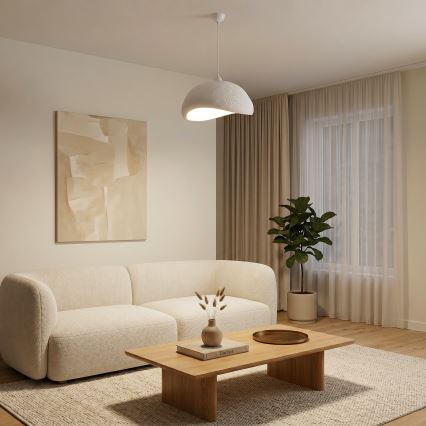 Brilagi - Viseći luster na užetu WABI SABI 1xE27/40W/230V Ø 42 cm bijela