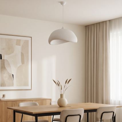 Brilagi - Viseći luster na užetu WABI SABI 1xE27/40W/230V Ø 42 cm bijela