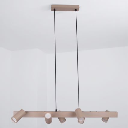 Brilagi - Viseći luster SELE na kabelu 6xGU10/30W/230V bež