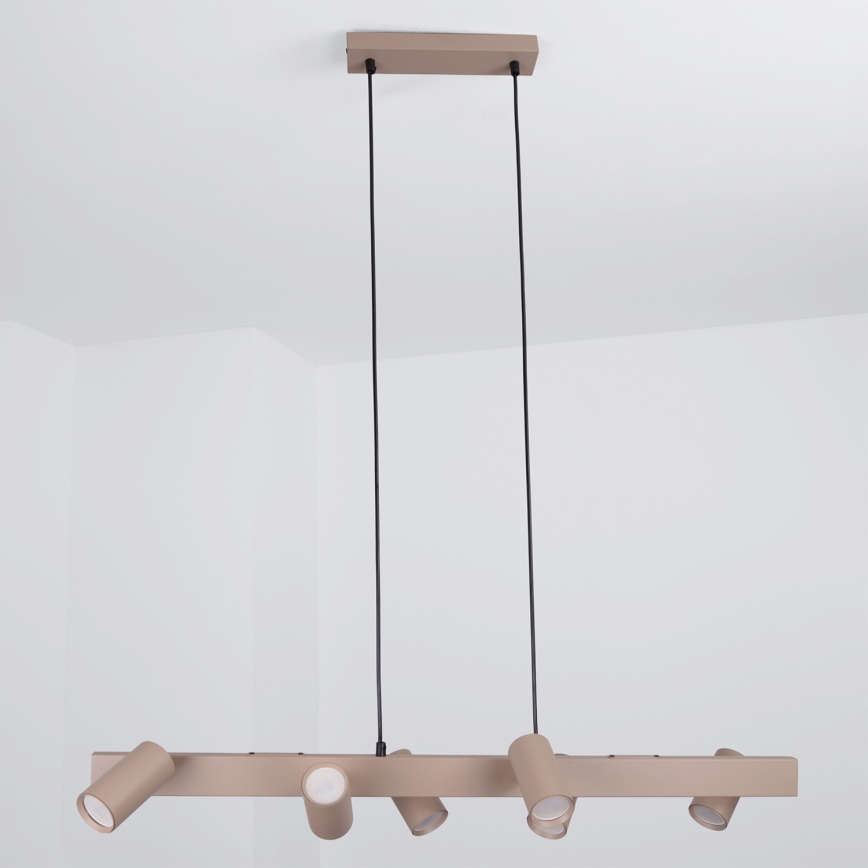 Brilagi - Viseći luster SELE na kabelu 6xGU10/30W/230V bež