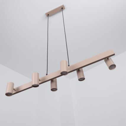 Brilagi - Viseći luster SELE na kabelu 6xGU10/30W/230V bež