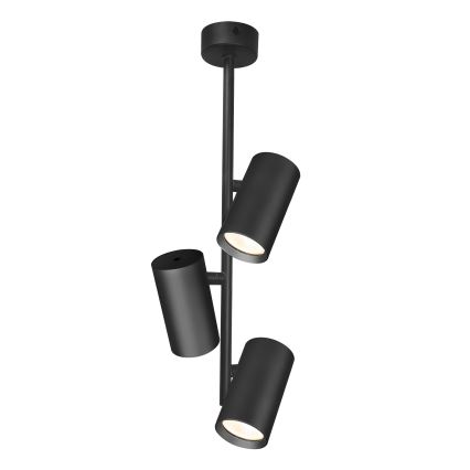 Brilagi - Viseći luster SELE VERTICAL 3xGU10/30W/230V crna