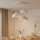 Brilagi - Viseći luster WABI SABI na sajli 3xE27/40W/230V, promjer 60 cm, bijela