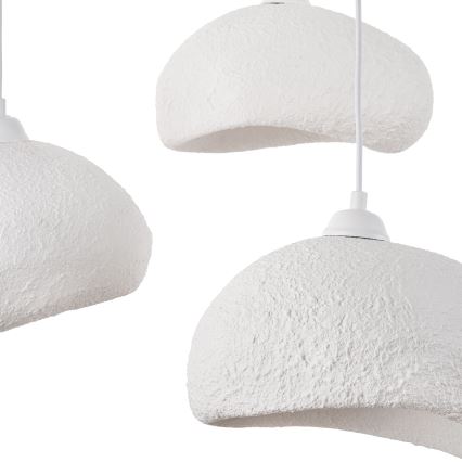 Brilagi - Viseći luster WABI SABI na sajli 3xE27/40W/230V, promjer 60 cm, bijela